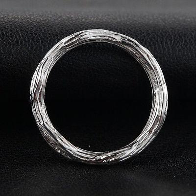 Art Deco Diamond Hand Crafted Twig Eternity Wedding Band - Lord of Gem Rings