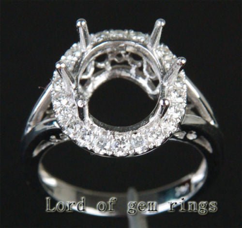 Reserved for masherita,Custom Made Engagement RIng Semi Mount for Oval stone - Lord of Gem Rings